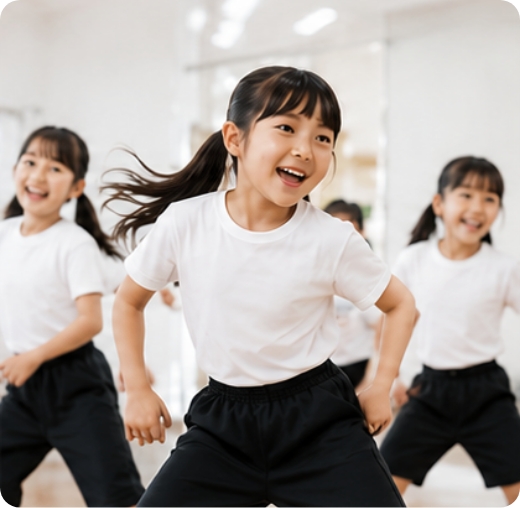 入会後にレッスンを楽しむ子どもたち